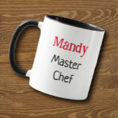 Maßgeschneiderte Tasse für kleine Maus-Master-Koch