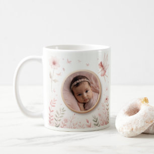 Maßgeschneiderte Tasse mit Fairy Frame für Baby-Fo