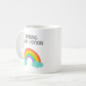 Maßgeschneiderte Tasse mit Niedlichem Regenbogen (Vorderseite Links)