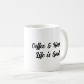 Maßgeschneiderte Tasse - Schwarzes B&B-Logo (VorderseiteRechts)