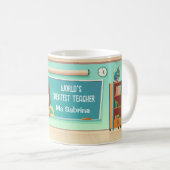 Maßgeschneiderte Tasse - Weibliche Klassenzimmer K (VorderseiteRechts)