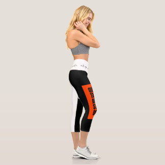 Maßgeschneiderte TCS-limitierte High Waisted Capri Leggings