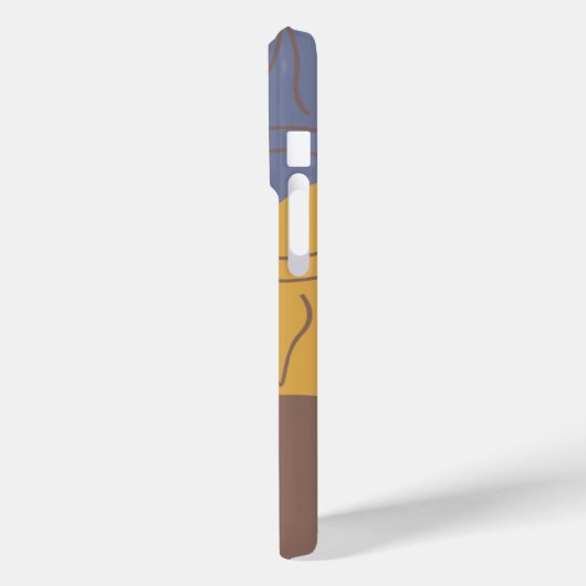 Maßgeschneiderte Telefonzelle mit Slogan Case-Mate iPhone Hülle (Rückseite / Links)