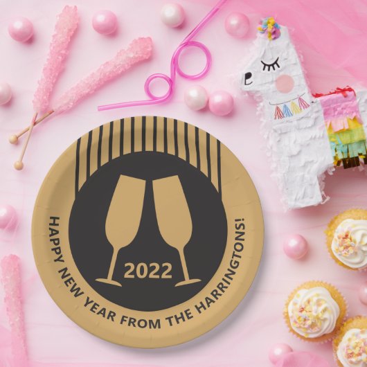 Maßgeschneiderte Teller für Champagner (Party)