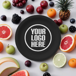 Maßgeschneiderte Teller für Ihr Logo hier Party li