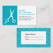 Maßgeschneiderte Template-Haarstylist Visitenkarte (Vorne/Hinten)