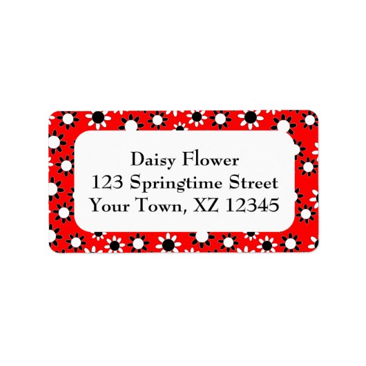 Maßgeschneiderte Termine Adressaufkleber (Vorne)