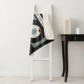 Maßgeschneiderte Textdeckeln für das Retro-Casette Sherpadecke (Beispiel)