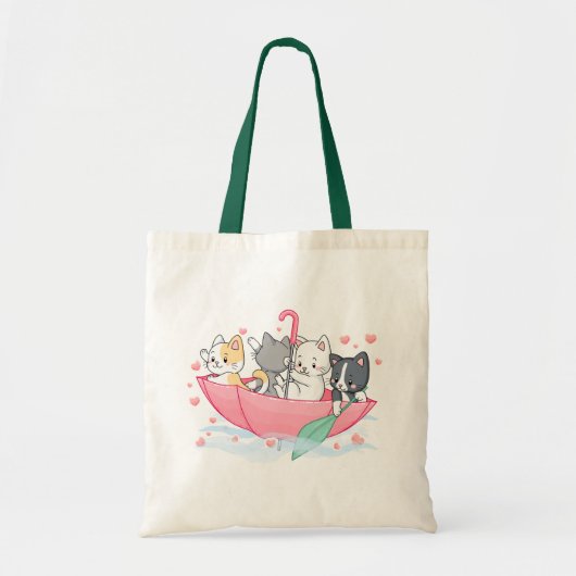 Maßgeschneiderte Tierkatzenverpackung Tragetasche (Vorne)