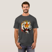 Maßgeschneiderte Tiger Head Moderne elegante Vorla T-Shirt (Vorne ganz)