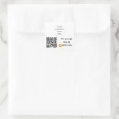 Maßgeschneiderte Tipps in Bitcoin Sticker akzeptie (Tasche)