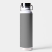 Maßgeschneiderte Titan-Graue Flasche (Rückseite)