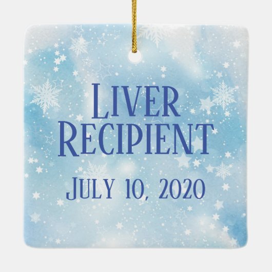 Maßgeschneiderte Transplantation Empfängnisverhütu Keramikornament (Rückseite)