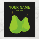 Maßgeschneiderte Traubenweinetiketten für Perry Weinetikett (Einzelnes Label)