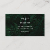 Maßgeschneiderte Tree Business Cards Visitenkarte (Rückseite)