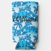 Maßgeschneiderte Tropen Cooler Selters Dosenkühler (Vorderseite)