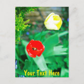 Maßgeschneiderte Tulips Postkarte (Vorderseite)