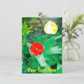 Maßgeschneiderte Tulpenkarte (Stehend Vorderseite)