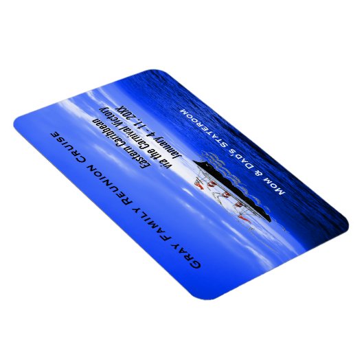 Maßgeschneiderte Türmarkierung für die Kreuzfahrtk Magnet (Rechte Seite)