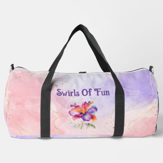 Maßgeschneiderte Tüte mit großen Tüten Duffle Bag (Vorderseite)