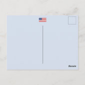 Maßgeschneiderte U.S. Bill of Rights/1. 10 Änderun Postkarte (Rückseite)