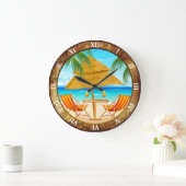 Maßgeschneiderte Uhr für den tropischen Urlaub (Zuhause)