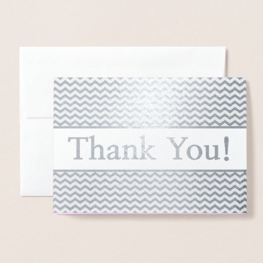 Maßgeschneiderte und einfache "Danke!" Karte (Vorderseite mit Umschlag)
