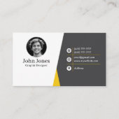 Maßgeschneiderte und Personalisierte Visitenkarten Visitenkarte (Vorderseite)