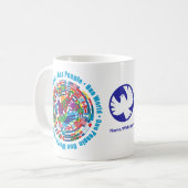 Maßgeschneiderte "Unity Brew Coffee Tasse for Peac (Vorderseite Links)