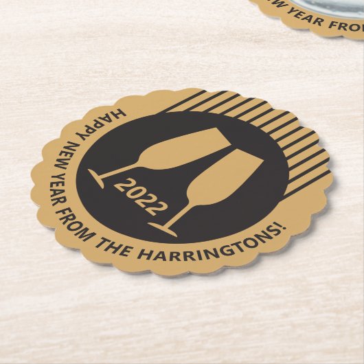 Maßgeschneiderte Untersetzer für Champagner (angewinkelt)