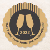 Maßgeschneiderte Untersetzer für Champagner (Vorderseite)