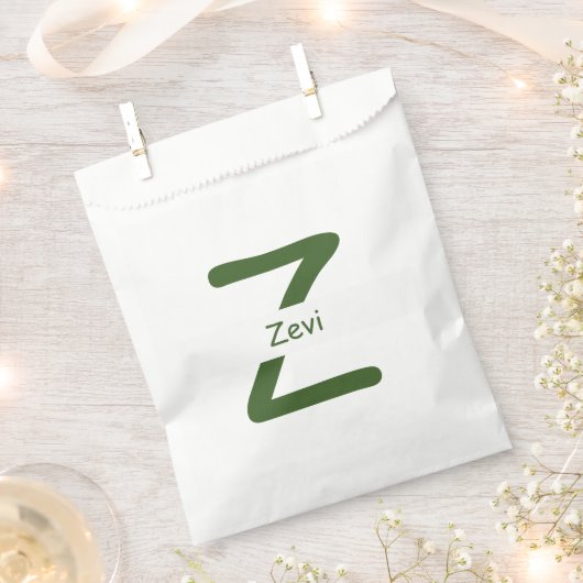 Maßgeschneiderte Upsherin Gastgeschenk Bag Geschenktütchen (Ausgeschnitten)