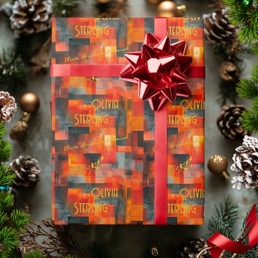 Maßgeschneiderte, urbane Inspirierte Geschenkwrap  Geschenkpapier