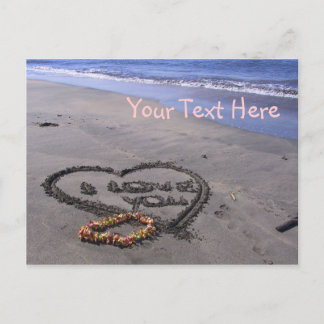 Maßgeschneiderte Valentine Feiertagspostkarte