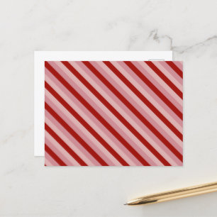 Maßgeschneiderte Valentinstreifen Postkarte