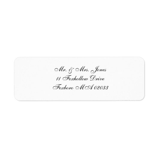 Maßgeschneiderte Versandmarken (Vorne)