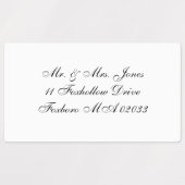 Maßgeschneiderte Versandmarken Etiketten (Design 2)