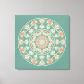 Maßgeschneiderte Verzierte Retro Sage und Sand Man Leinwanddruck (Vorderseite)