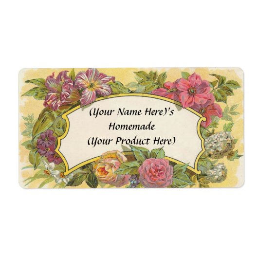 Maßgeschneiderte Vintage Blütenkonservierung oder (Vorne)