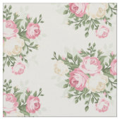 Maßgeschneiderte, Vintage Rosen Stoff (Nahaufnahme)