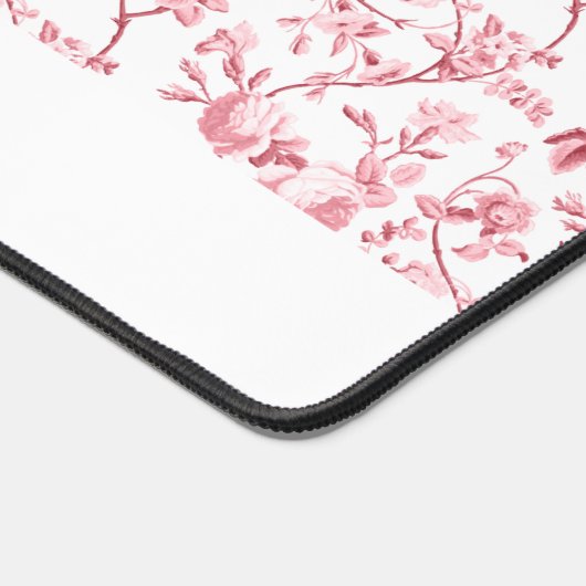 Maßgeschneiderte Vintage Rosenstöcke Schreibtischunterlage (Ecke)