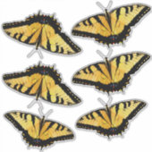 Maßgeschneiderte Vinyl-Aufkleber - 6 Tiger-Fracks Aufkleber (Vorderseite)