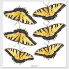 Maßgeschneiderte Vinyl-Aufkleber - 6 Tiger-Fracks Aufkleber