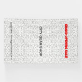 Maßgeschneiderte Vinyl-Banner im Freien ・ Vollfarb Banner (Horizontal)