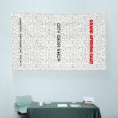 Maßgeschneiderte Vinyl-Banner im Freien ・ Vollfarb Banner (Messe)