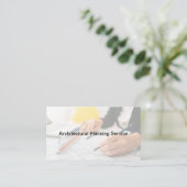 Maßgeschneiderte Visitenkarten für die Architektur Visitenkarte (Stehend Vorderseite)