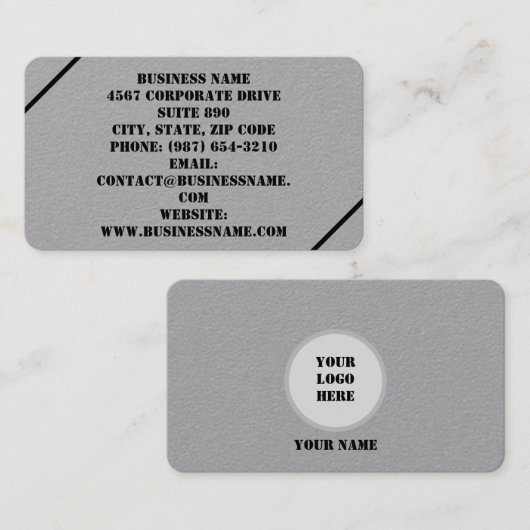 Maßgeschneiderte Visitenkarten Visitenkarte (Vorne/Hinten)