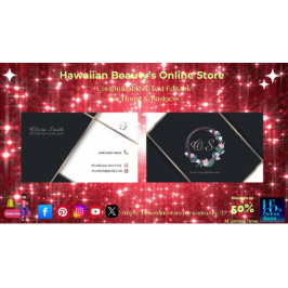 Maßgeschneiderte Vorlage 14 Visitenkarte