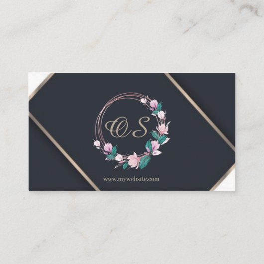 Maßgeschneiderte Vorlage 14 Visitenkarte (Rückseite)