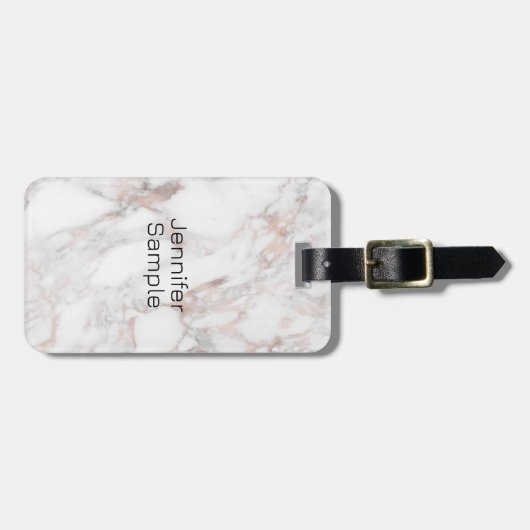 Maßgeschneiderte Vorlage für das Gepäckanhänger Ro (Vorderseite horizontal)